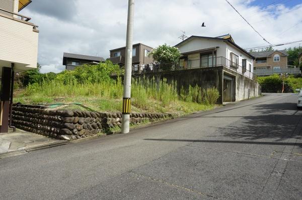 多治見市高田町11丁目の土地(前面道路含む現地写真)