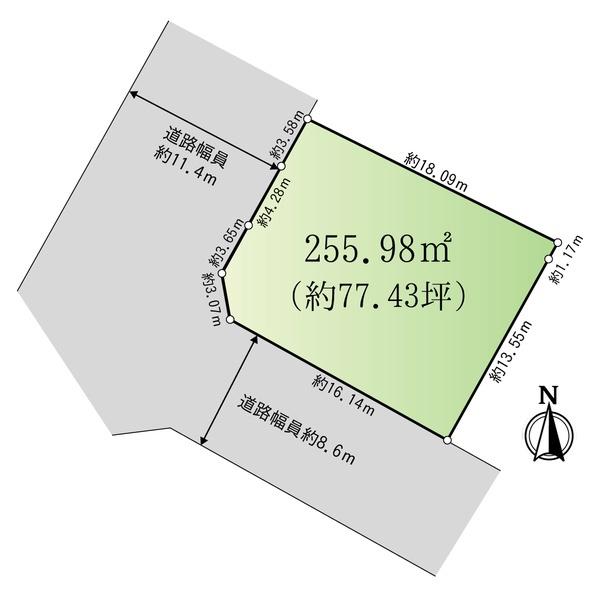 可児市桜ケ丘７丁目の土地