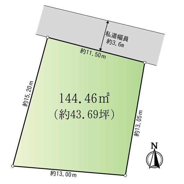 多治見市精華町の土地