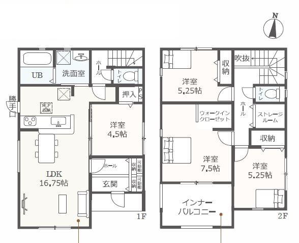 可児市土田渡　1号棟