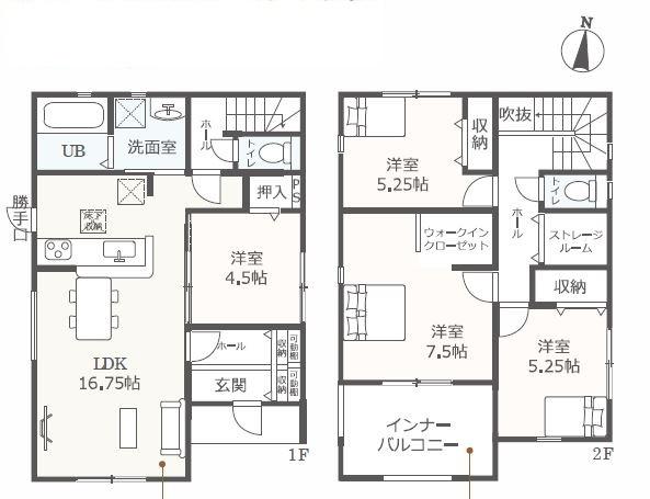 可児市土田渡　2号棟