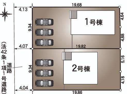 土岐市泉西窯町　第1　2号棟