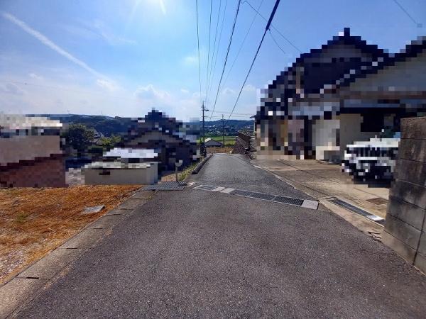 多治見市姫町1丁目の土地(前面道路含む現地写真)