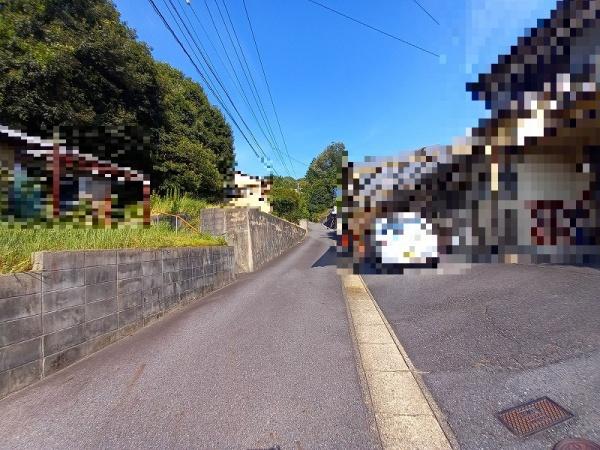 多治見市姫町1丁目の土地(前面道路含む現地写真)