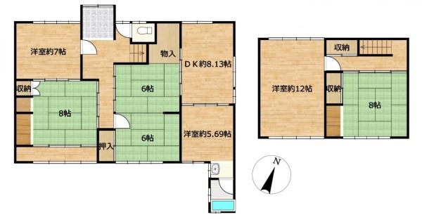 多治見市明和町３丁目の中古一戸建て