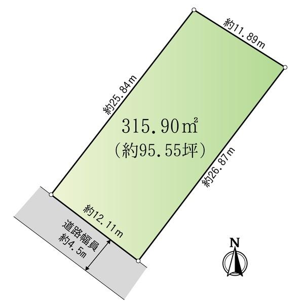 多治見市生田町３丁目の土地