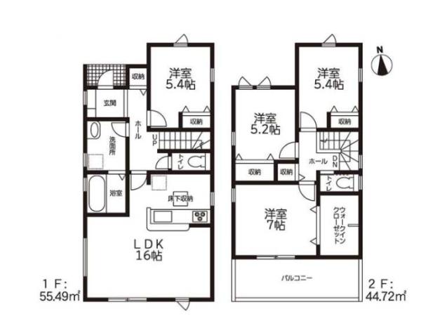 多治見市坂上町4丁目　1号棟