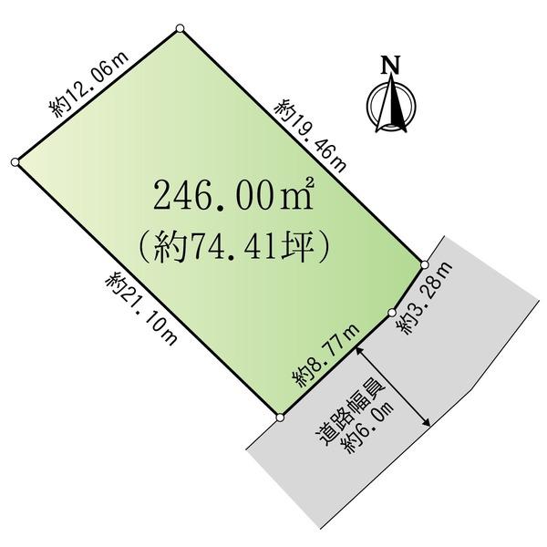 多治見市滝呂町１５丁目の土地