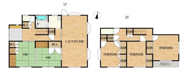 可児市松伏５丁目の中古一戸建て