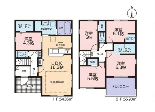 多治見市美坂町2丁目　1号棟