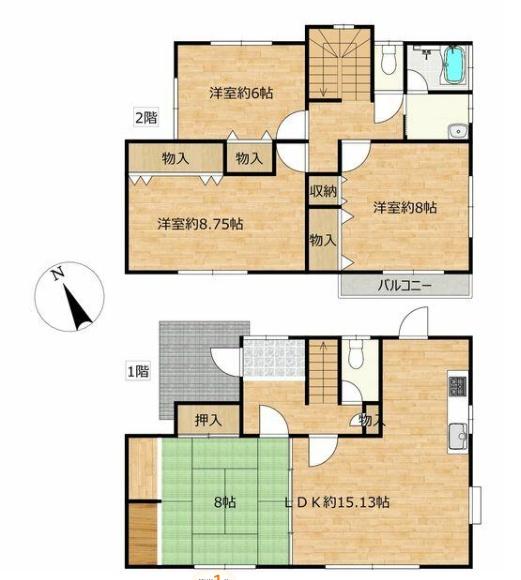 可児市皐ケ丘６丁目の中古一戸建て