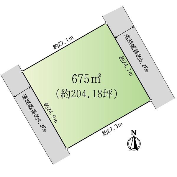 多治見市大針町の土地