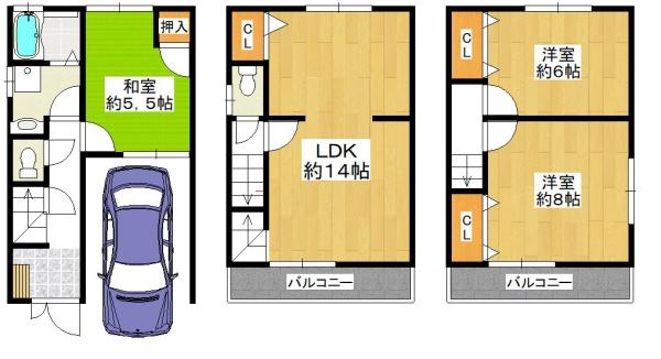 東大阪市吉田本町１丁目の中古一戸建