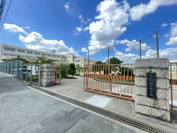 枚方市津田北町2丁目の土地(津田中学校)