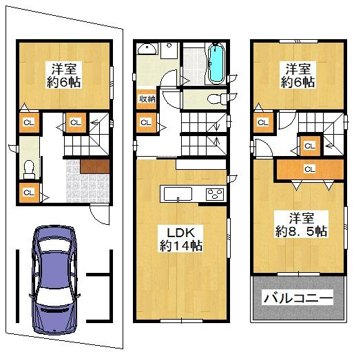 東大阪市鴻池町１丁目の新築一戸建
