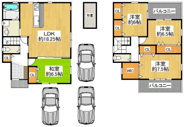 大東市北条６丁目の中古一戸建