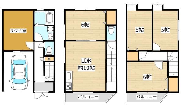 東大阪市加納８丁目の中古一戸建