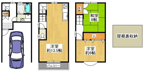 東大阪市川田１丁目の中古一戸建