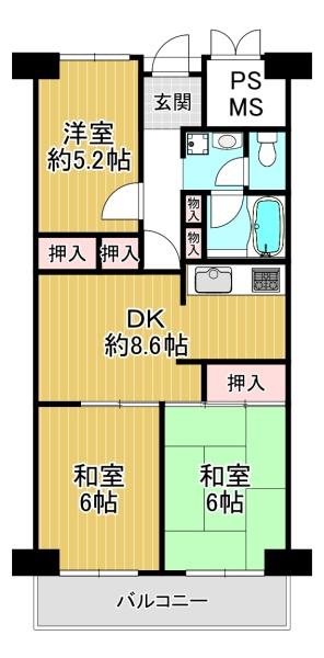 レック住道スカイハイツ