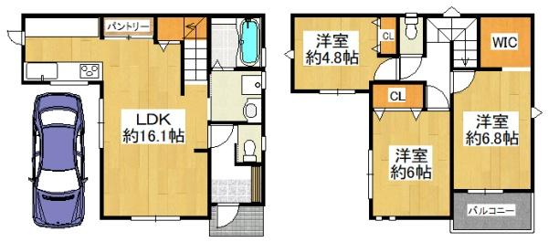 東大阪市東鴻池町５丁目の新築一戸建