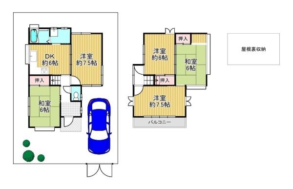 東大阪市加納８丁目の中古一戸建