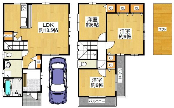 東大阪市西石切町２丁目の中古一戸建て