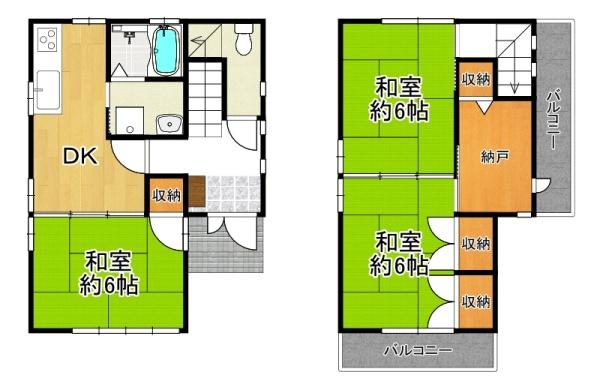 東大阪市加納１丁目の中古一戸建て