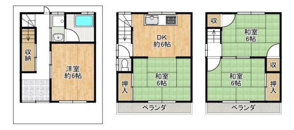 東大阪市角田２丁目の中古一戸建