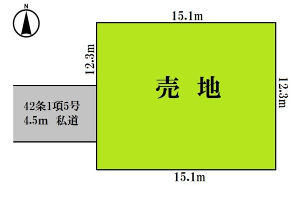 野田市中野台の売土地