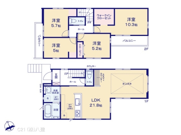 松戸市常盤平２丁目の新築一戸建