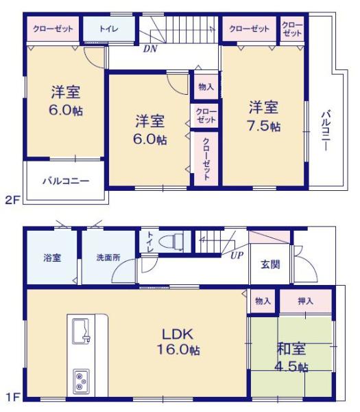野田市宮崎の新築一戸建