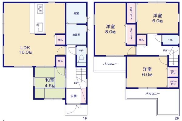 野田市宮崎の新築一戸建