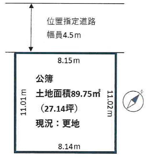 柏市南逆井４丁目の売土地