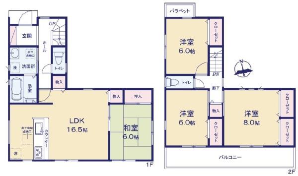 流山市名都借の新築一戸建