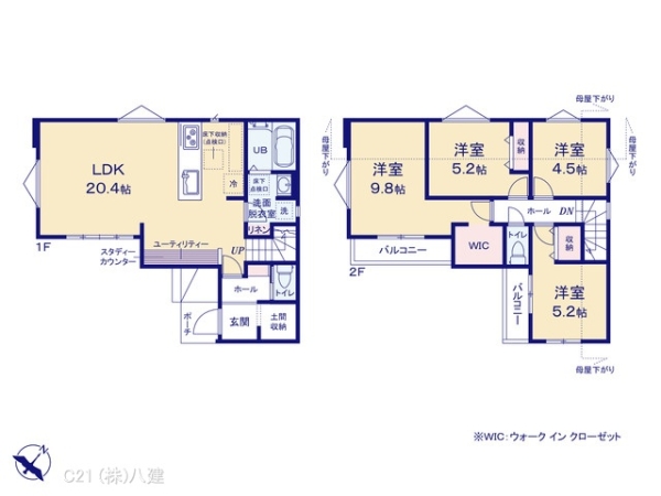 松戸市八ケ崎３丁目の新築一戸建