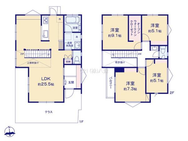 柏市大井の新築一戸建