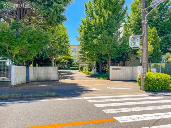 松戸市栗ケ沢の新築一戸建(松戸市立栗ケ沢小学校)