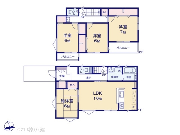 柏市戸張の新築一戸建