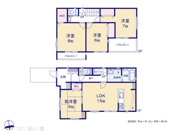 柏市戸張の新築一戸建