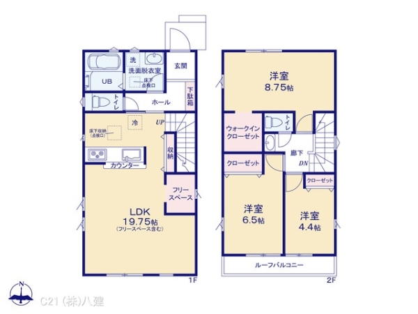 柏市松葉町３丁目の新築一戸建