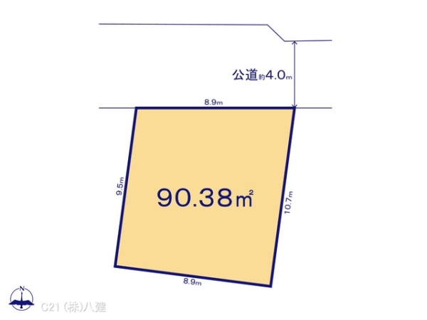 流山市大字西深井の売土地
