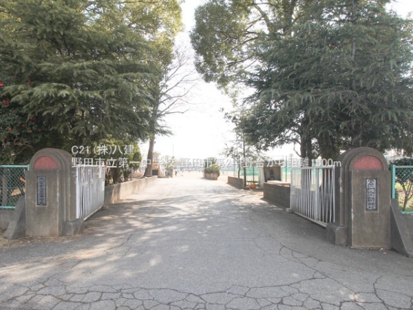 野田市中野台の新築一戸建(野田市立第一中学校)