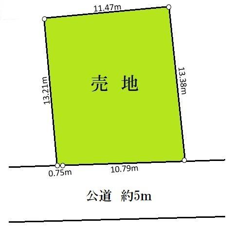 柏市柏の売土地