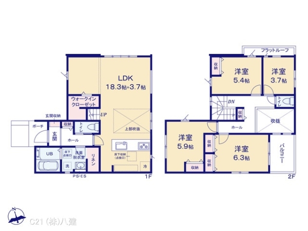 流山市松ケ丘５丁目の新築一戸建