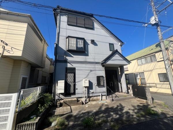流山市鰭ケ崎の土地(前面道路含む現地写真)