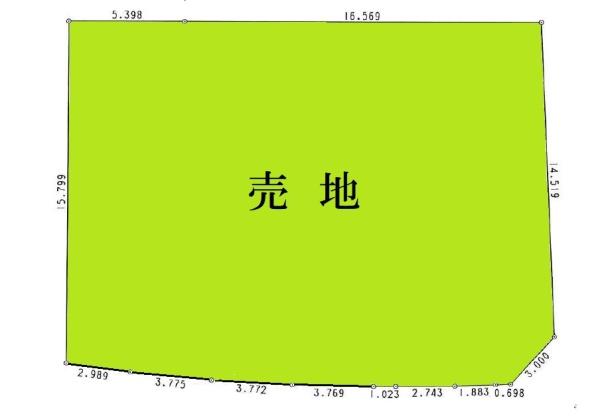 流山市市野谷の売土地