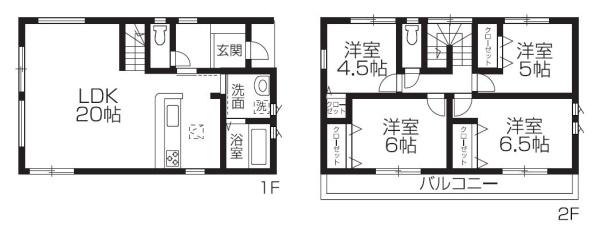 鎌ケ谷市北中沢２丁目の新築一戸建