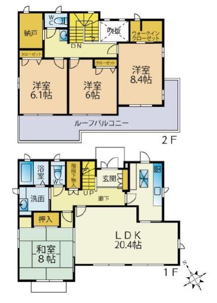 白井市野口の中古一戸建
