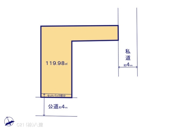 松戸市胡録台の売土地