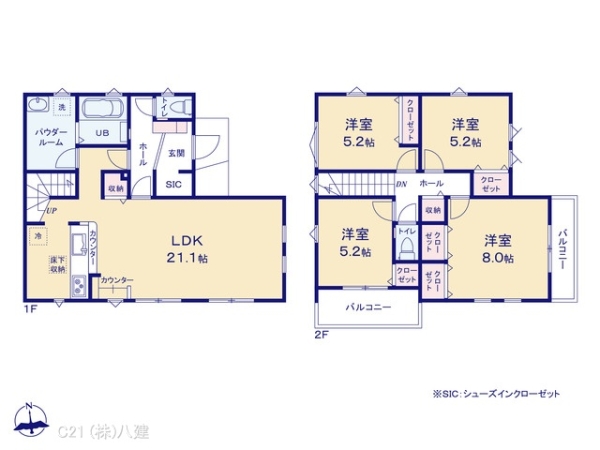 流山市富士見台１丁目の新築一戸建